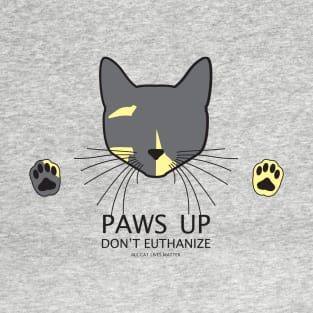 Paws Up (Diluted Tortie) T-Shirt